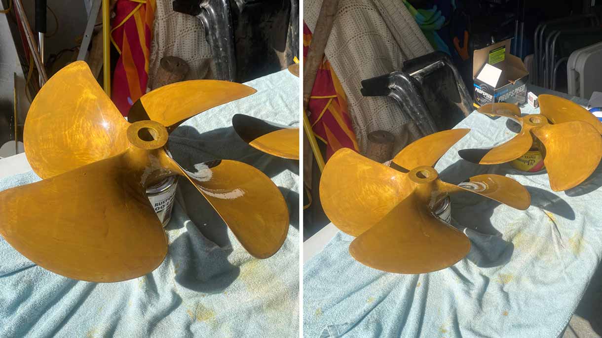 Propspeed applied to propellers