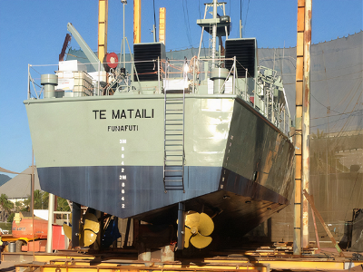 HMTSS Te Mataili Military Vessel - Propspeed Application