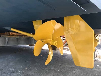 Propspeed foul-release coating applied to all underwater metals