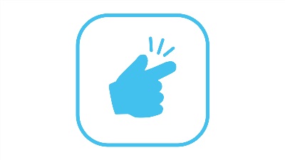 Finger snap icon