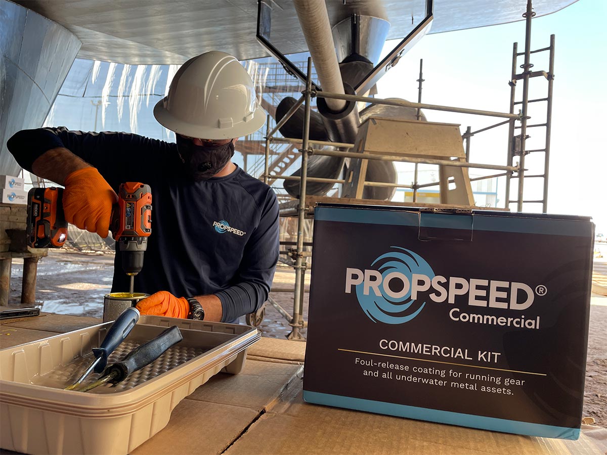 Bobby Matos with Propspeed Commercial Kit at Houma Propeller