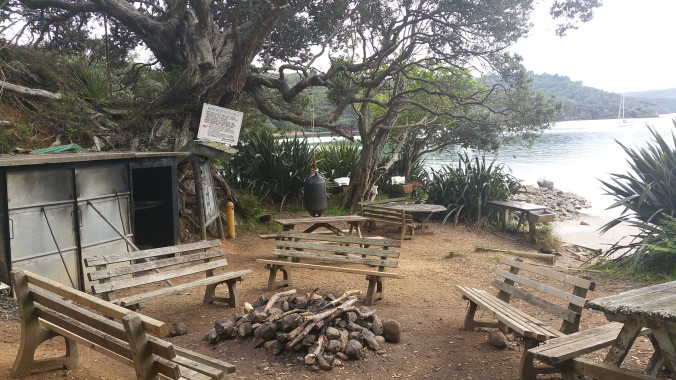 Smokehouse Bay at Great Barrier Island