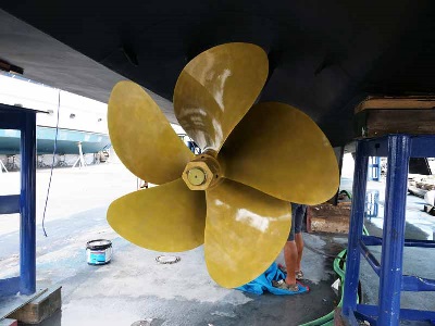 Propspeed applied to propeller